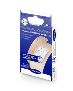 Propharma vodootporni prozračni flaster s hijaluronskom kiselinom 10 flastera