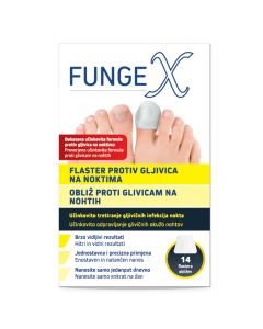 FungeX flaster protiv gljivica na noktima, 14 flastera