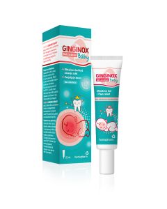 Ginginox BABY gel za ublažavanje boli kod nicanja zubi i zacjeljivanje desni.