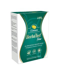 Herbafast Fiber, za smanjenje tjelesne mase, okus limun 10 vrećica
