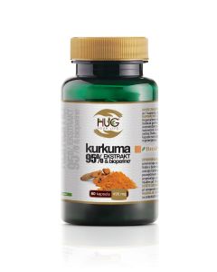 HUG Kurkuma 95 ekstrakt BioPerine 60 kapsula