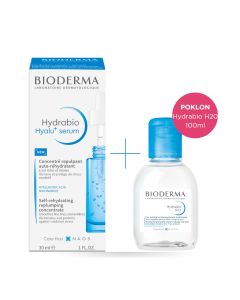 Bioderma Hydrabio Hyalu+ Serum, 30 ml + Hydrabio H2O,100ml GRATIS