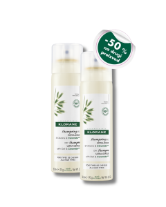 Klorane suhi šampon sa zobenim mlijekom DUO -PROMO, 150 ml + 150 ml