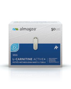 Almagea L-carnitine active+ za metabolizam, 50 kapsula