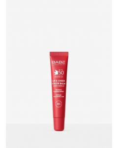 Lab. BABÉ Sun Lip&Cheek Color Balm Red SPF50, 20 ml 