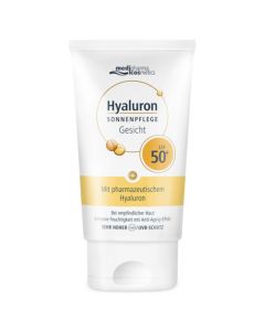 Medipharma Hyaluron krema za lice za zaštitu od sunca ZF 50+, 50 ml