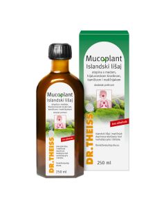Mucoplant Islandski lišaj otopina, 250 ml, vanjsko i unutarnje pakiranje