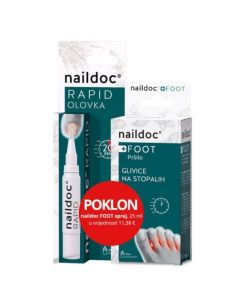 Naildoc Rapid olovka + Naildoc Foot atletsko stopalo sprej GRATIS