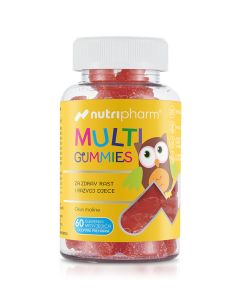 Nutripharm® Multi gummies, 60 gumenih medvjedića