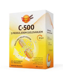 Natural Wealth C-500 s produljenim djelovanjem, 45 kapsula