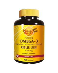 Natural Wealth Prirodne omega-3 esencijalne masne kiseline, 100 kapsula