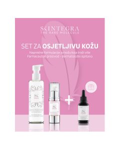 Skintegra Set za osjetljivu kožu, 200 ml + 30 ml + 30 ml