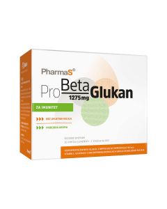 PharmaS Pro Beta Glukan 1275 mg, dodatak prehrani,  30 vrećica