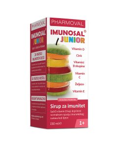 Pharmoval Imunosal junior sirup za imunitet, 150 ml