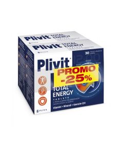 Plivit Total Energy PROMO, 30 + 30 film obloženih tableta