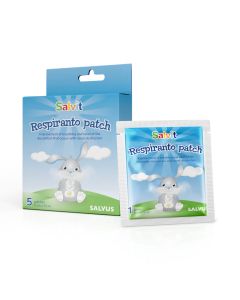 Salvit Respiranto flaster za olakšavanje disanja i ublažavanje nelagode koja se javlja kod nazalne opstrukcije, za djecu i odrasle, 5 flastera
