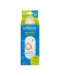 Dr. Brown's Options + polipropilenska Sippy bočica, 250 ml, usko grlo, LAV