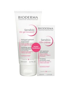 Bioderma Sensibio DS+ Gel, 200ml + Krema, 40ml PROMO