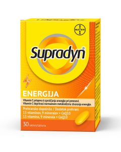 supradyn dodatak prehrani za energiju, 30 tableta