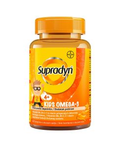 Supradyn Kids Omega-3, 60 žele bombona            