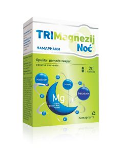 TRIMagnezij Noć 20 kapsula