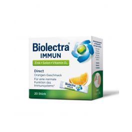 Biolectra Immun Cink + Selen + Vitamin D3 Direkt