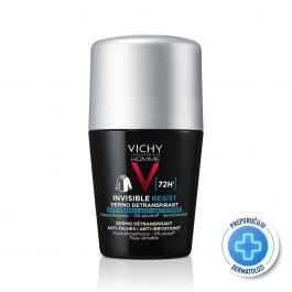 Vichy Homme Dezodorans roll-on Invisible resist 72h*