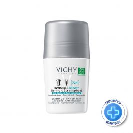 Vichy Dezodorans roll-on Invisible resist 72h* 