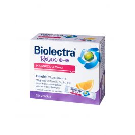 Biolectra Relax Magnezij 375 mg + B + C Direkt