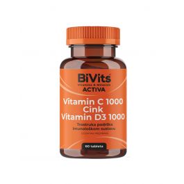 BiVits Activa C1000 Cink Vitamin D3