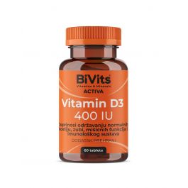 BiVits Activa Vitamin D3 400IU