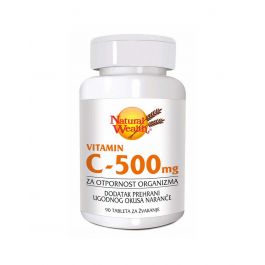 Natural Wealth VITAMIN C-500 mg tablete za žvakanje