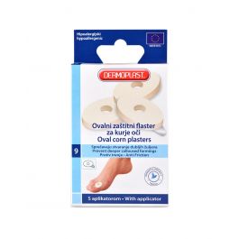 Dermoplast Ovalni zaštitni flaster za kurje oči, 9 flastera
