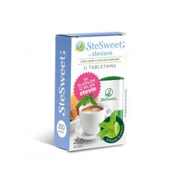 SteSweet Stevia tablete, 250 tableta