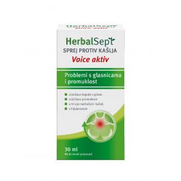 HerbalSept sprej protiv kašlja Voice aktiv
