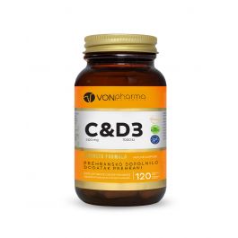 VONpharma Vitamin C & D3 tablete za žvakanje