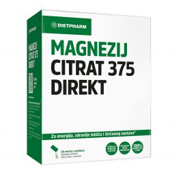 Dietpharm Magnezij citrat 375 direkt prašak