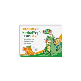 HerbalSept Kids lizalice GRLO – okus naranče