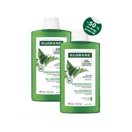 Klorane šampon s koprivom, 400 ml DUO