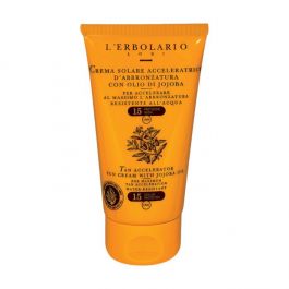L’Erbolario Sun krema za tijelo za brzo tamnjenje SPF15, 75 ml