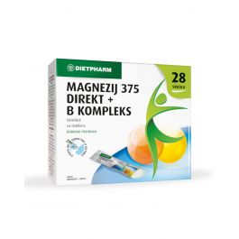 Dietpharm Magnezij 375 Direkt + B kompleks granule