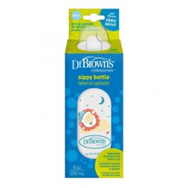 Dr. Brown's Options + polipropilenska Sippy bočica, 250 ml, usko grlo, LAV