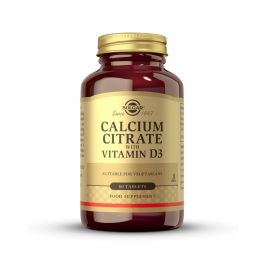 Solgar Kalcij citrat plus vitamin D