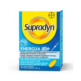 Supradyn energija 50+ , 30 tableta